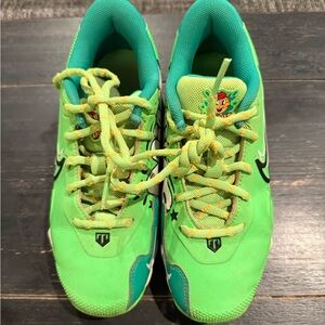 Nike Green and Teal Athletic Shoes